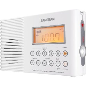 Sangean AM/FM Digital Shower Radio