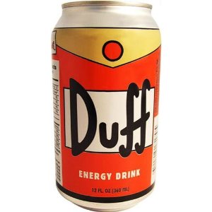 The Simpsons Duff Energy Drink