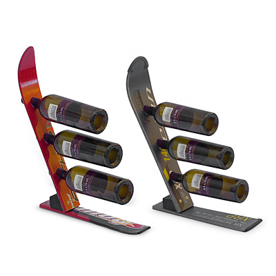 Snow Ski Wine Rack