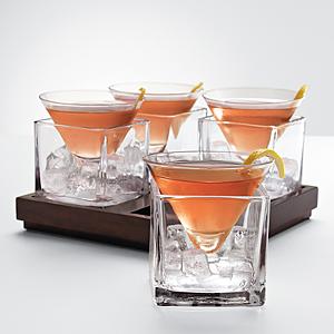 Cubist Martini Set