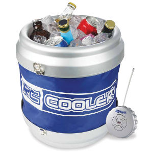 Remote Controlled Rolling Beverage Cooler