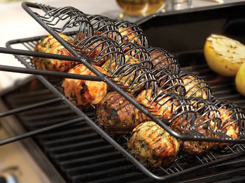 Nonstick BBQ Meatball Basket