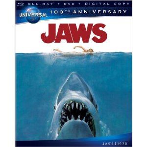 Jaws [Blu-ray + DVD + Digital Copy + UltraViolet] (Universal's 100th Anniversary)