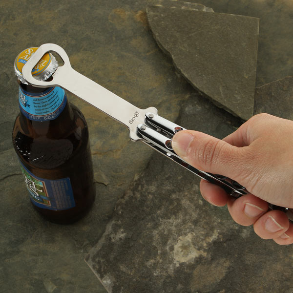 Butterfly Knife Styled Bottle Opener