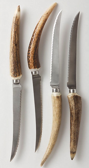 Staghorn Steak Knives