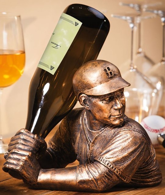 Baseball Player Wine Bottle Holder