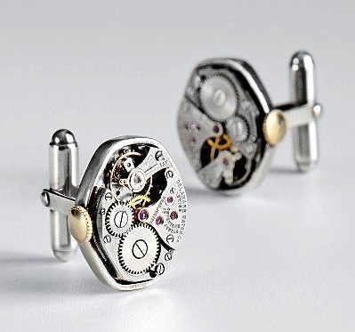 Watch Parts Cuff Links